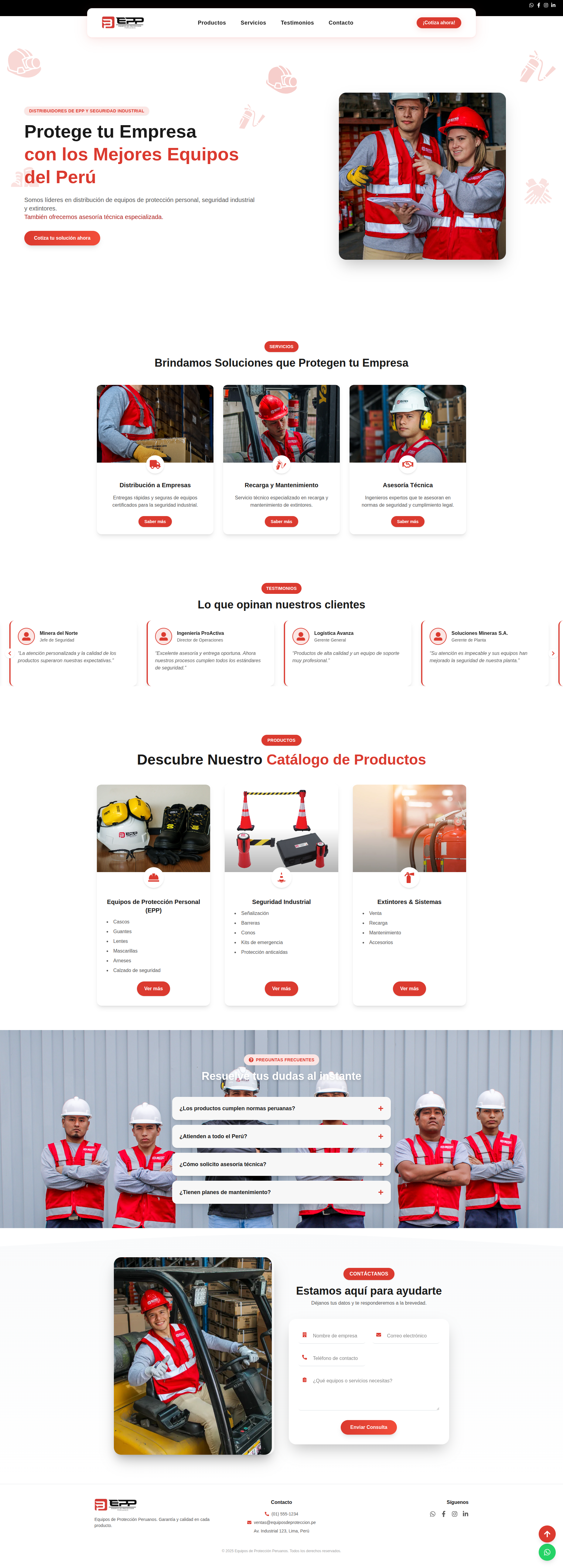 Equipos de Protección