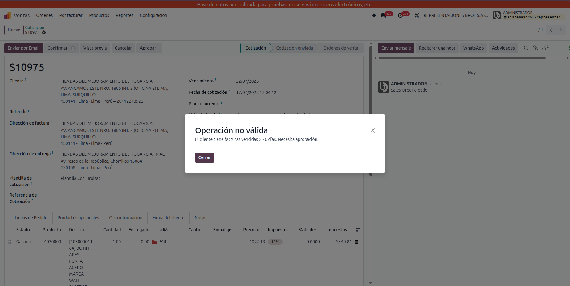 Restricciones de crédito